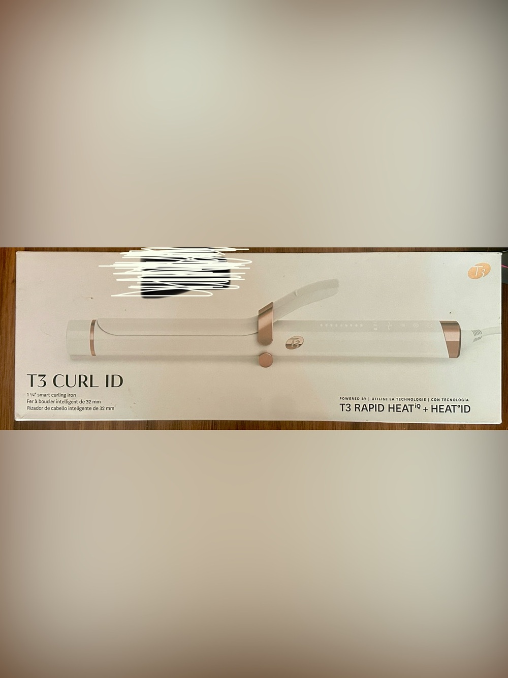 T3 Curl ID 1 1/4” smart curling iron